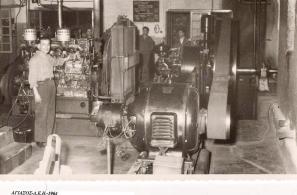Στην Hλεκτρομηχανή το 1964 (Αρχείο Παναγιώτη Ε. Αλτιπαρμάκη).