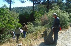 Από το Σανατόριο μέχρι την Παναγιούδα μαζεύτηκε ο μεγαλύτερος όγκος πλαστικών 