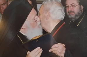 Με τον Οικουμενικό Πατριάρχη Βαρθολομαίο Α΄ 