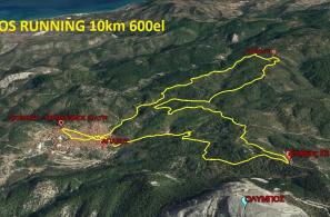 AGIASOS RUNNING 10 χλμ με 600 μέτρα υψομετρικά