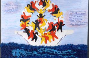 "Άσπρα καράβια τα όνειρά μας", εντυπωσιακό έργο μαθητών του Δημοτικού Σχολέιου Αγιάσου με θέμα την προσφυγιά και την ειρήνη! 