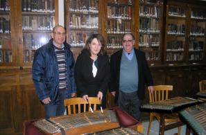 Από την επίσκεψη της κ. Ολυμπίας Τελιγιορίδου, υφυπουργού Ανάπτυξης και Τροφίμων, στο Αναγνωστήριο (6/3/2019)